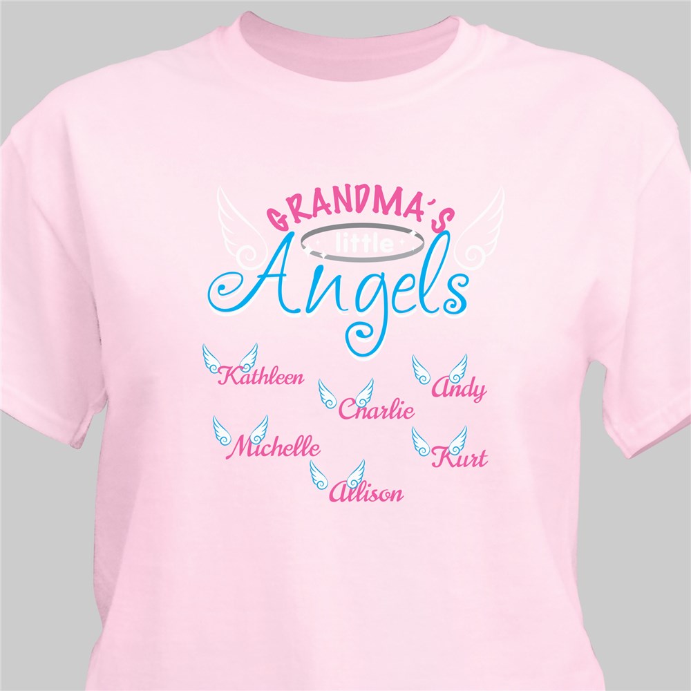Little Angels Personalized T-Shirt | Mommy T Shirt