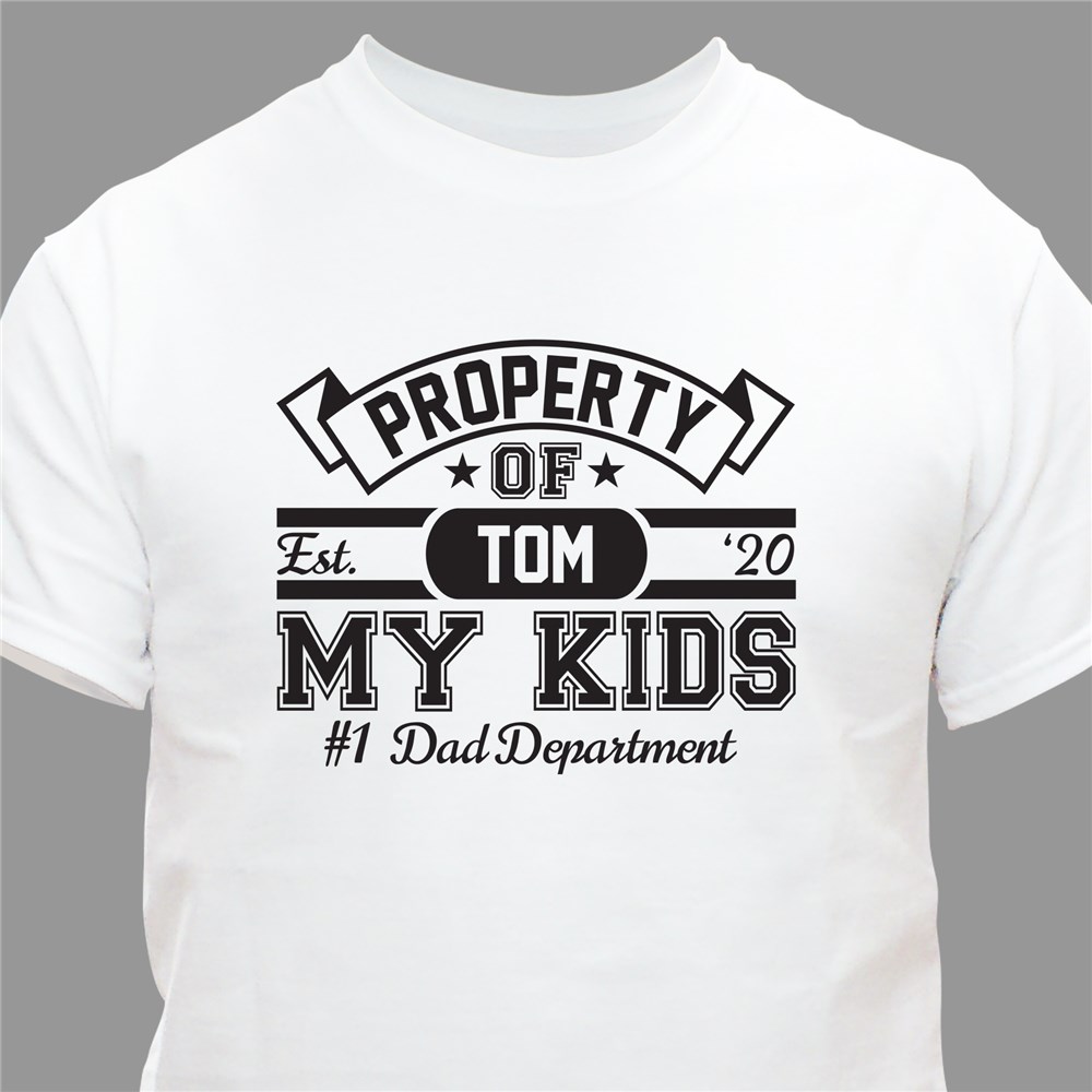 Property Of Personalized TShirt GiftsForYouNow