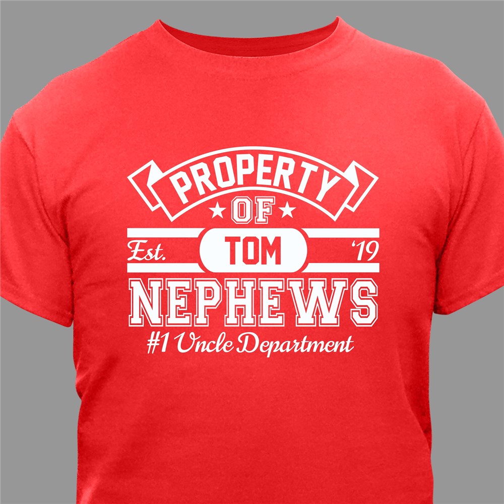Property Of Personalized TShirt GiftsForYouNow