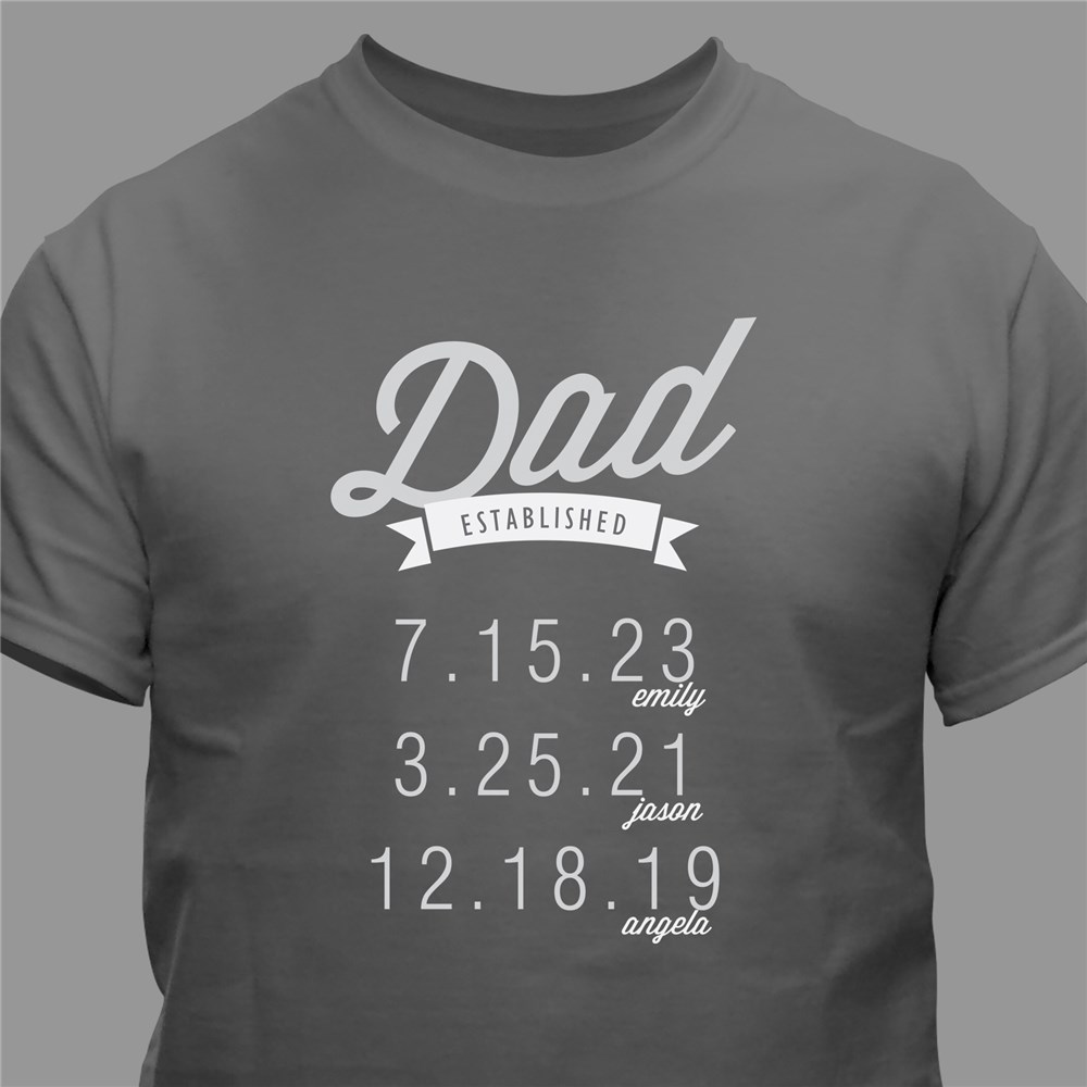 Dad Established T-Shirt