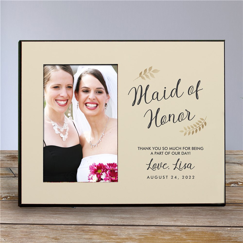 Personalized Bridesmaid Frame | Bridesmaid Picture Frames