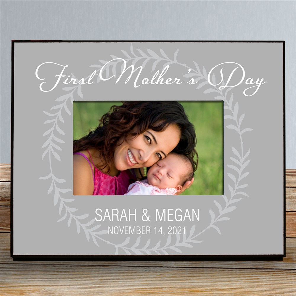 Personalized First Mother's Day Printed Picture Frame | Mother's Day Picture Frames