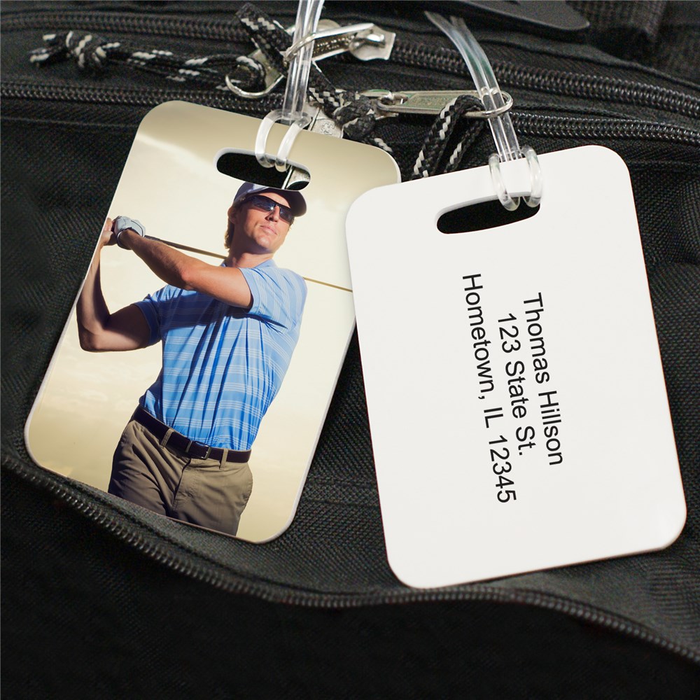 Photo Luggage Tag | Personalized Photo Gifts