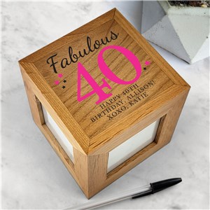 Birthday Photo Cubes | Personalized Photo Frames