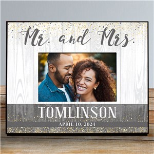 Personalized Wedding Confetti Frame | Personalized Wedding Frames