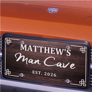 Personalized Man Cave License Plate 4128253