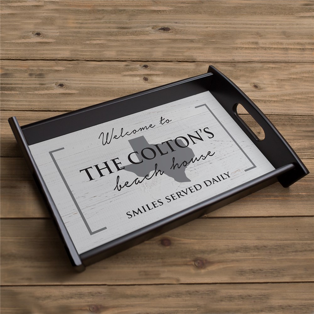 Personalized Serving Tray | State Pride Serving Tray