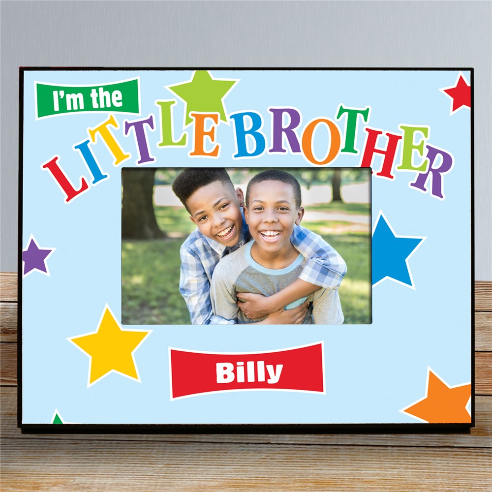 Star Big Brother Personalized Printed Frame GiftsForYouNow
