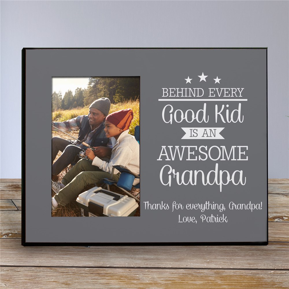 Personalized Behind Every Good Kid Frame