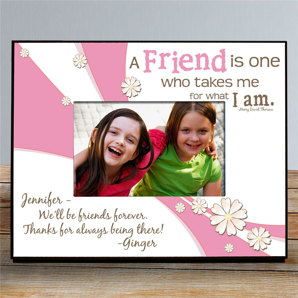 Friendship Personalized Printed Frame GiftsForYouNow