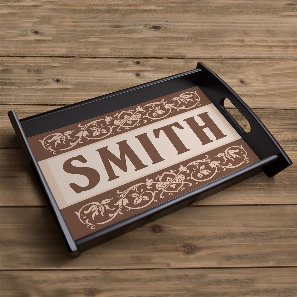 Personalized Serving Tray Personalized Cocktail Serving Tray