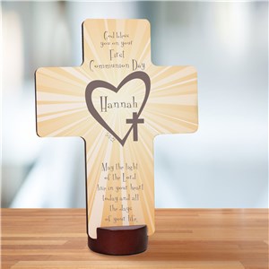 Unique First Communion Wall Cross
