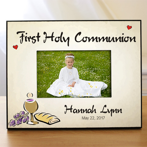 Personalized First Holy Communion Frame GiftsForYouNow