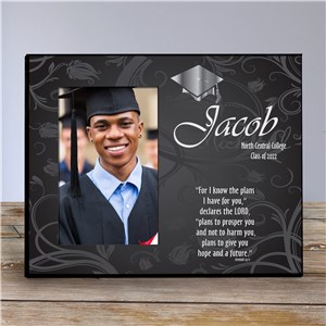 Personalized Graduation Blessing Printed Frame | Personalized Graduation Gifts