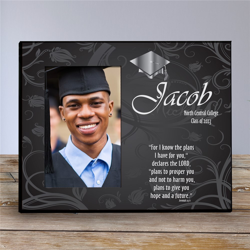 Personalized Graduation Blessing Printed Frame | Personalized Graduation Gifts
