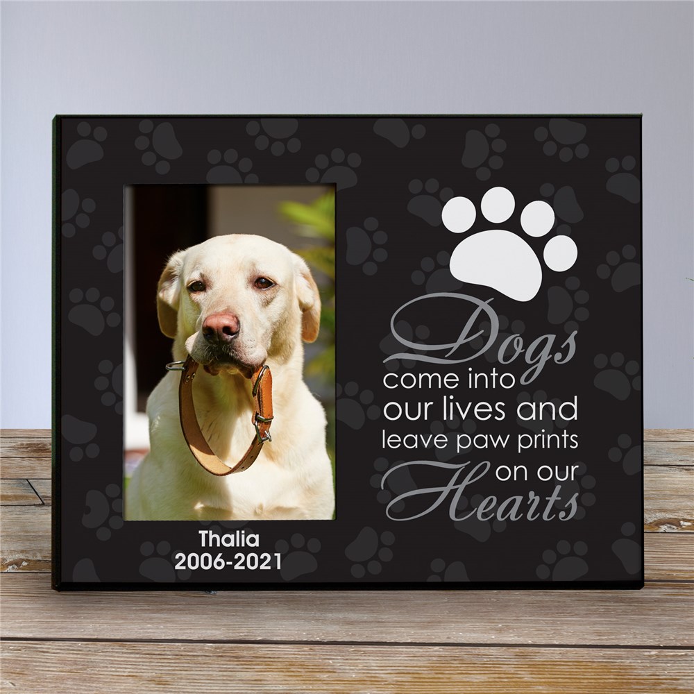 pet memorial frame personalized