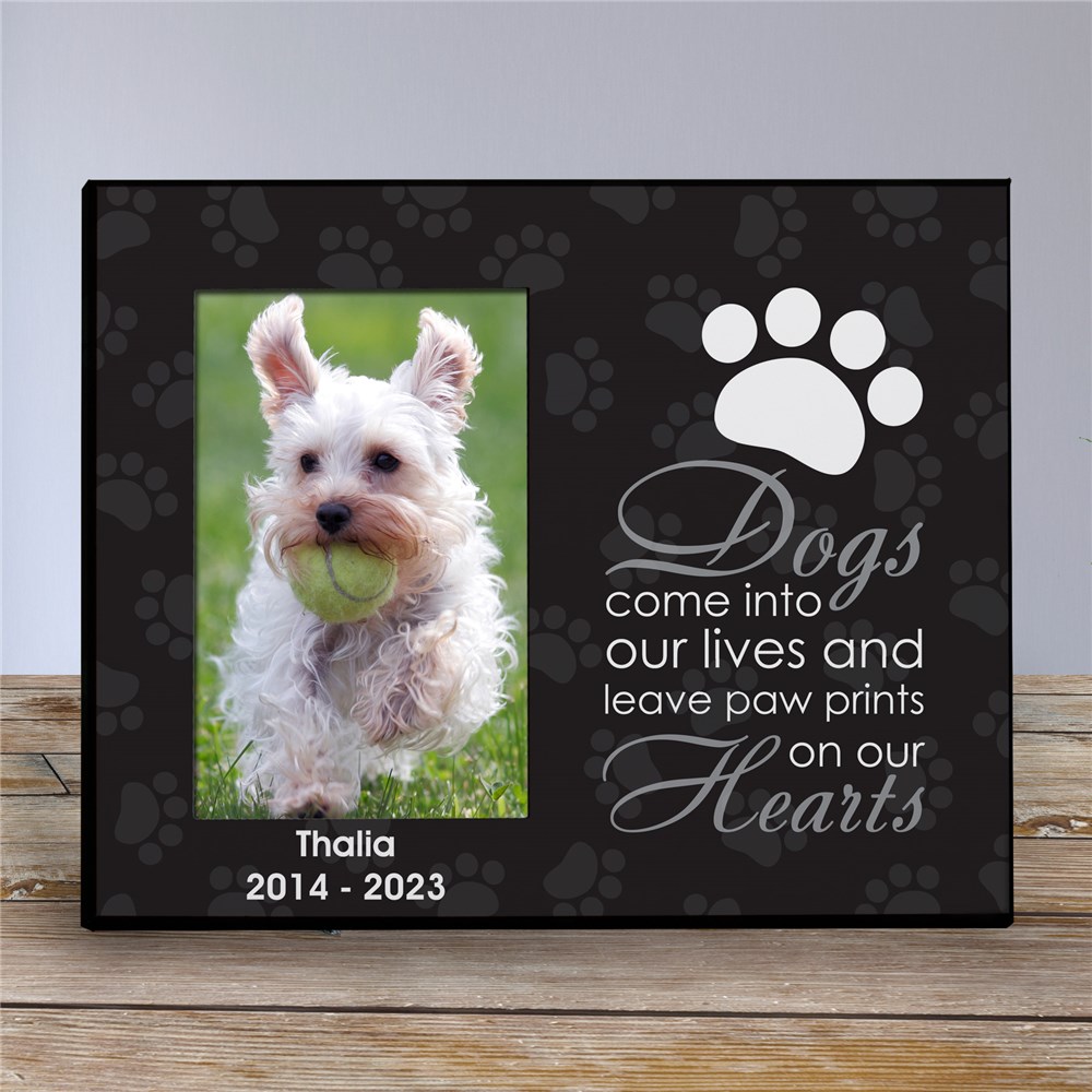 Personalized Pet Memorial Printed Frame | Personalized Picture Frames