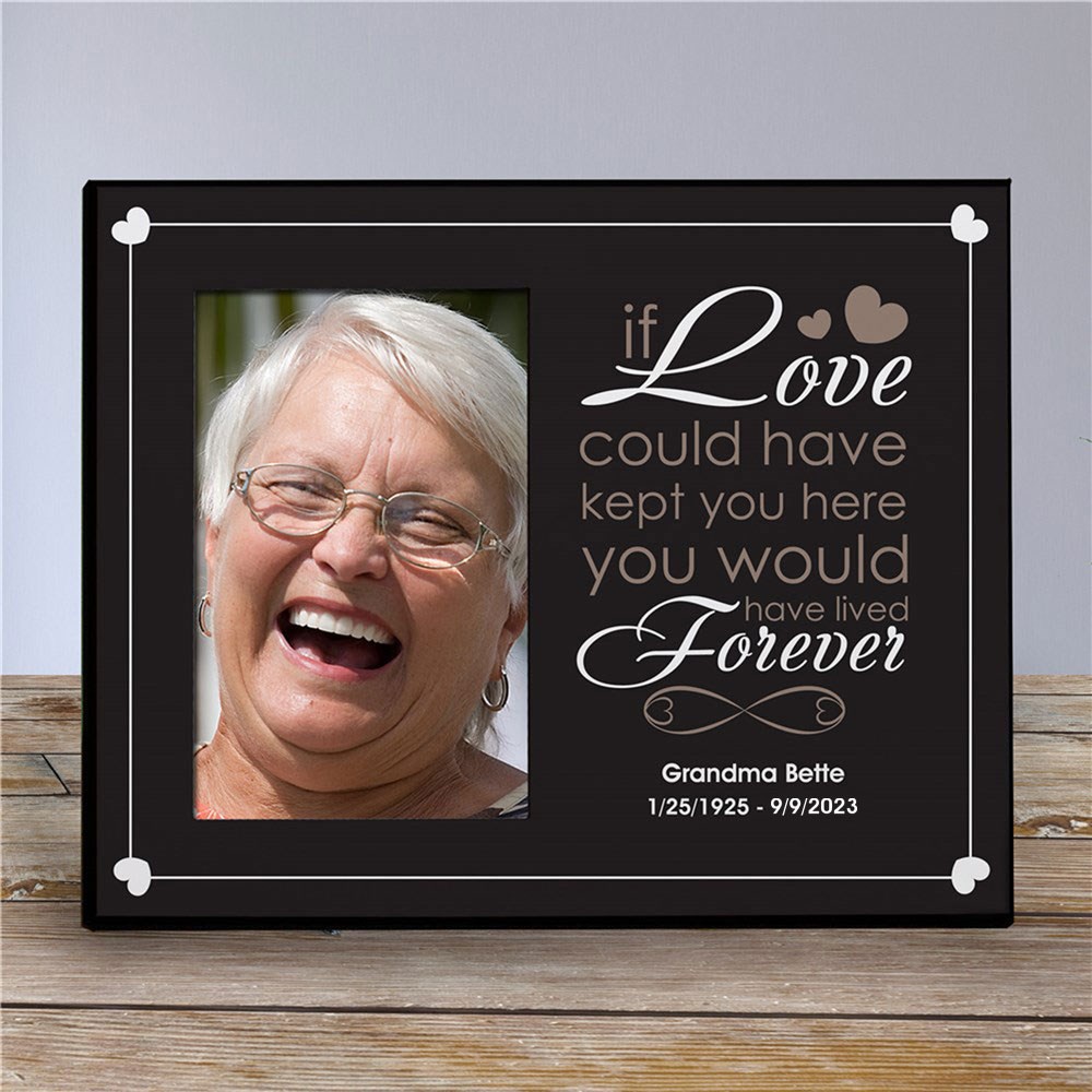 Personalized Memorial Printed Frame | Personalized Picture Frames