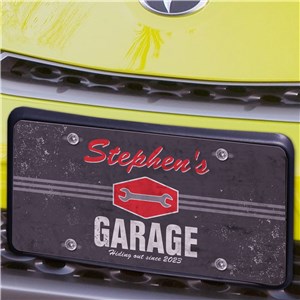 Personalized My Garage License Plate 476363