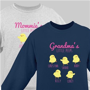 Personalized Grandmas Peeps Sweatshirt 512506X