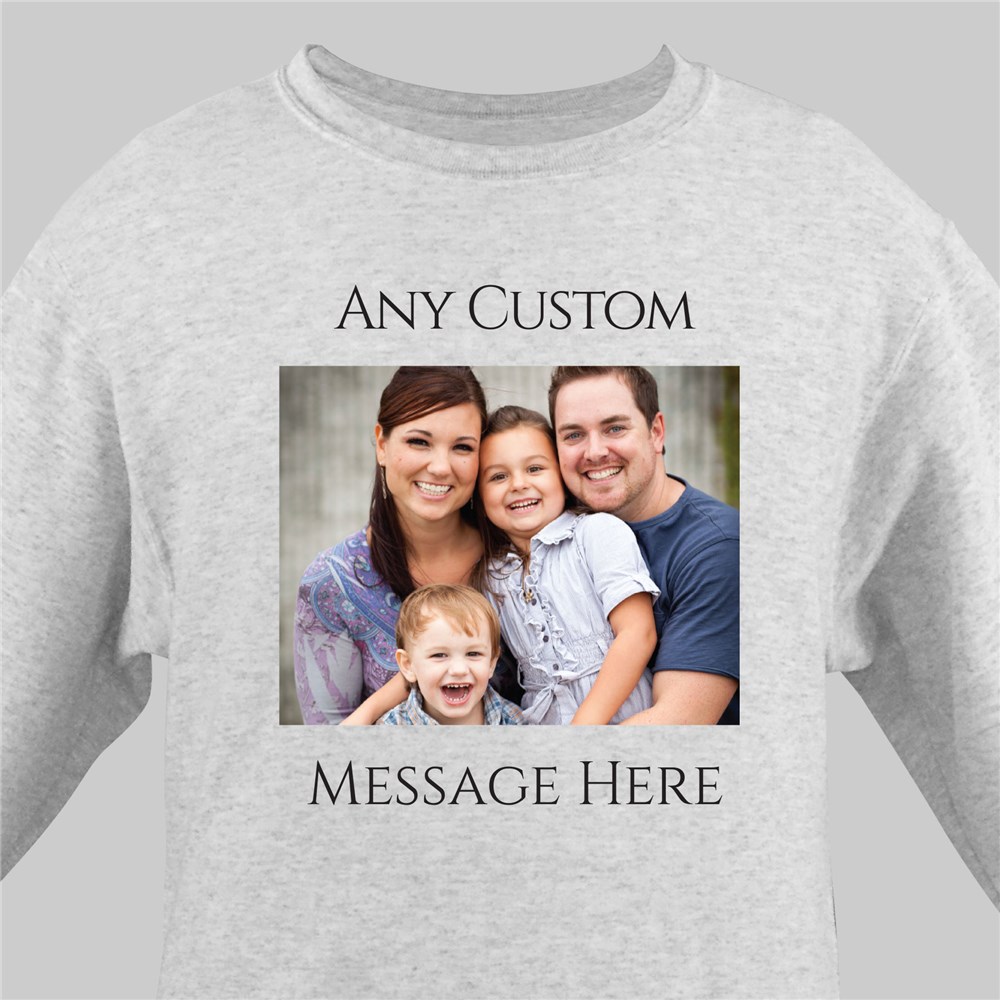 Picture Perfect Personalized Photo Sweatshirt