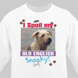 I Spoil My Dog Personalized Photo Sweatshirt | Personalized Sweatshirts