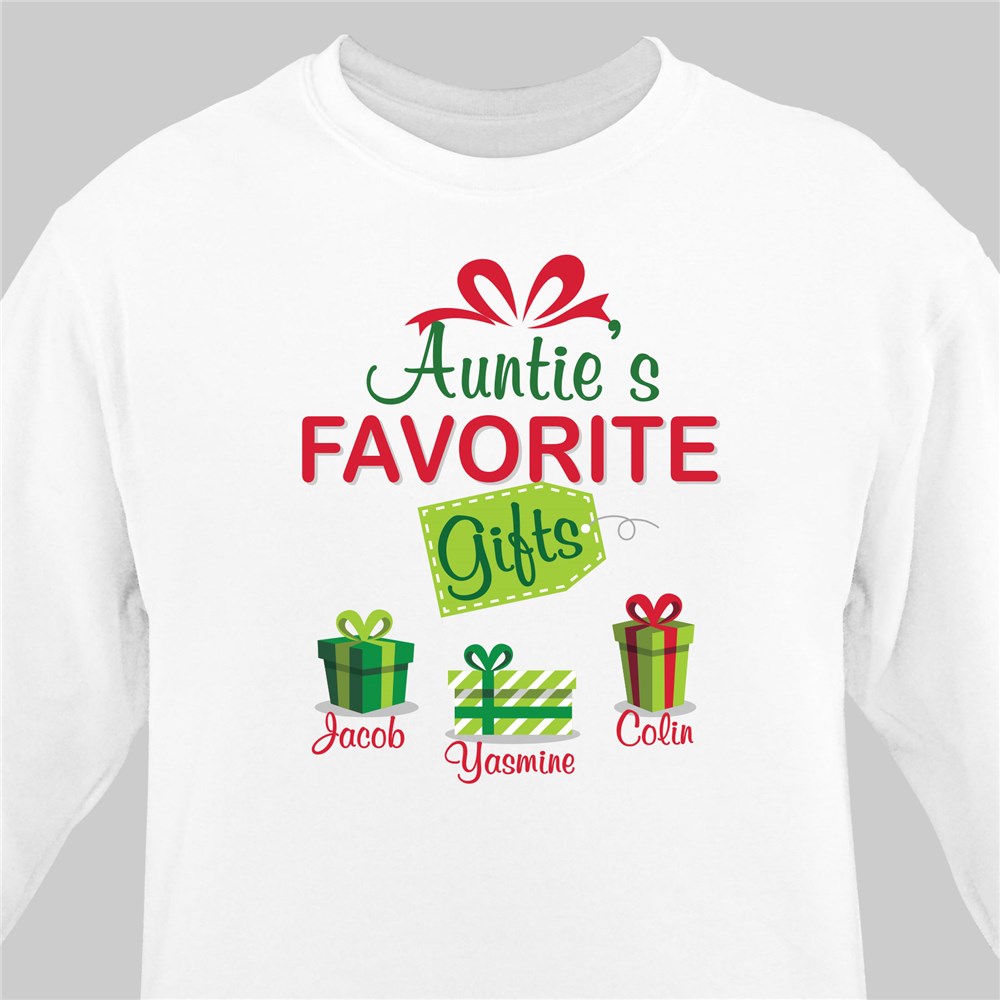 Personalized Holiday Sweatshirts | Favorite Gifts Christmas Sweatshirt