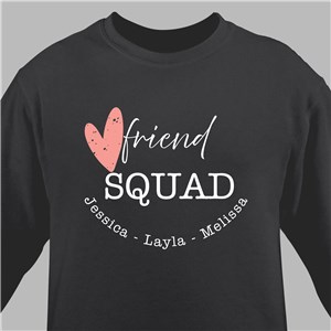 Personalized Sister Squad Sweatshirt 519925X