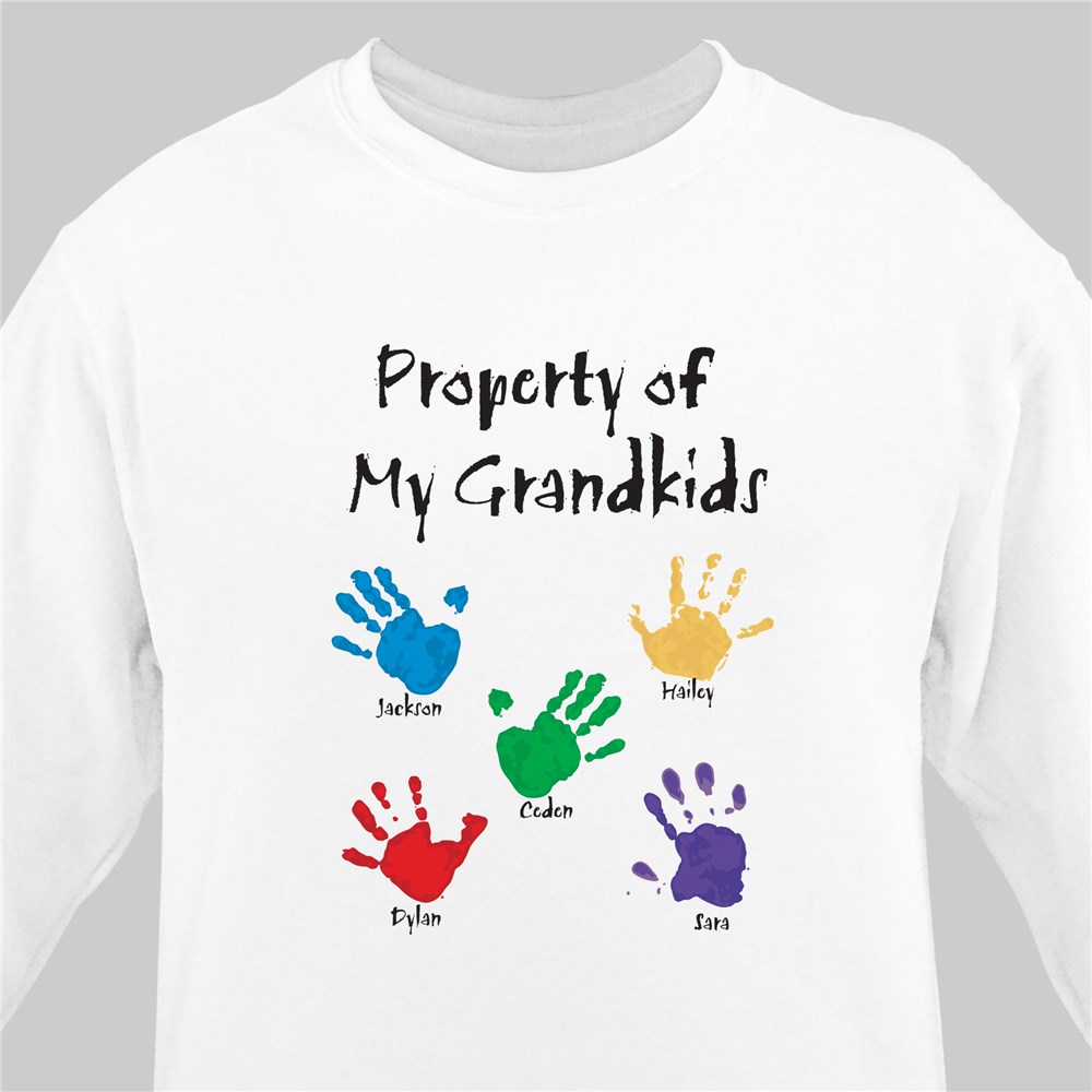 Property of Personalized Sweatshirt | Personalized Gifts For Grandma