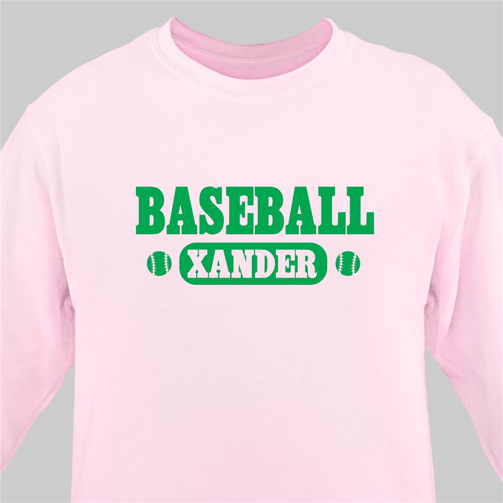 Personalized Baseball Youth Sweatshirt 