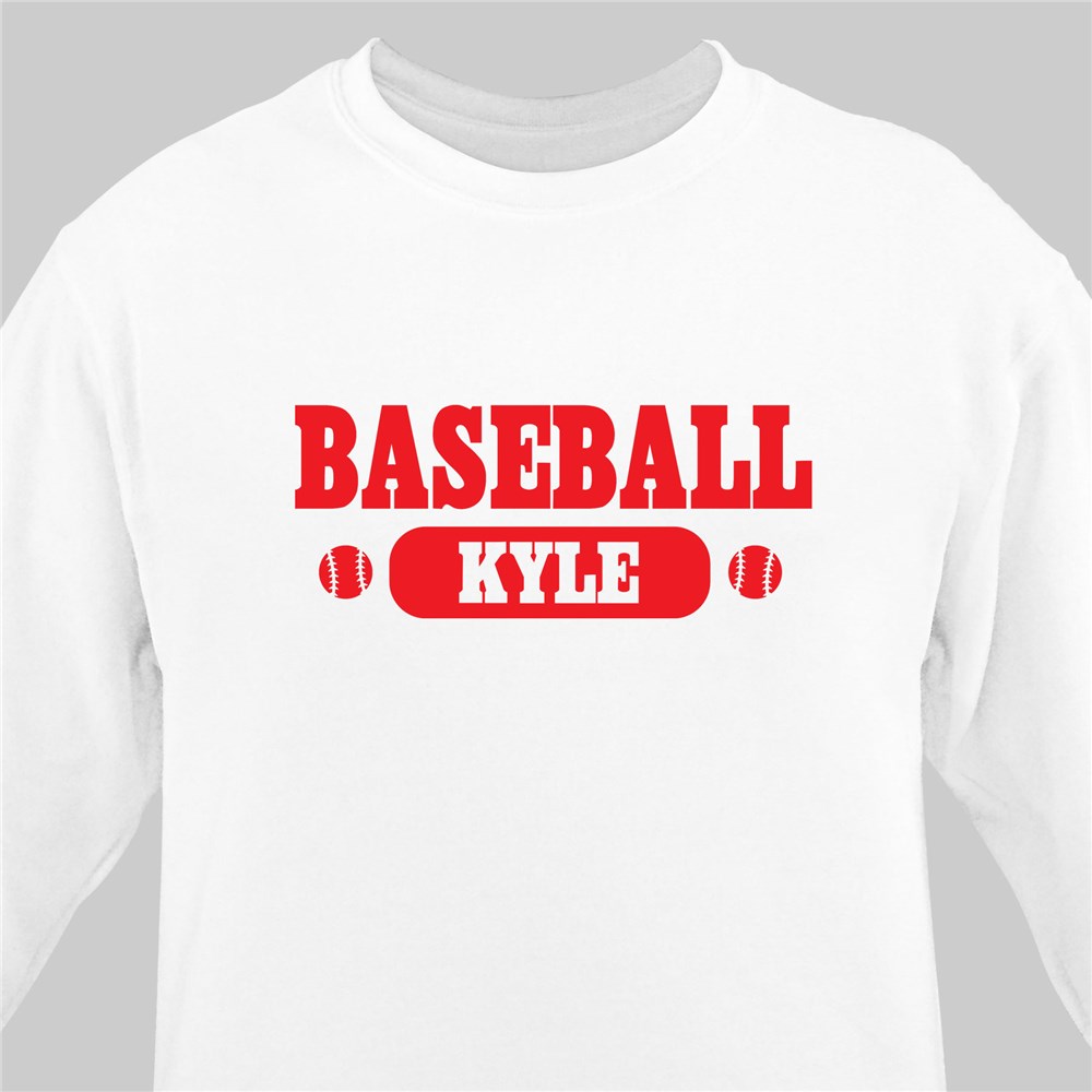 Personalized Baseball Youth Sweatshirt 