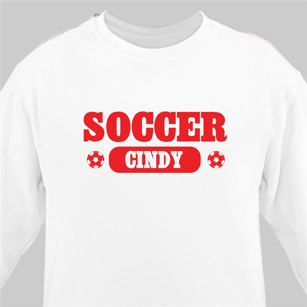 Personalized Soccer Youth Sweatshirt  