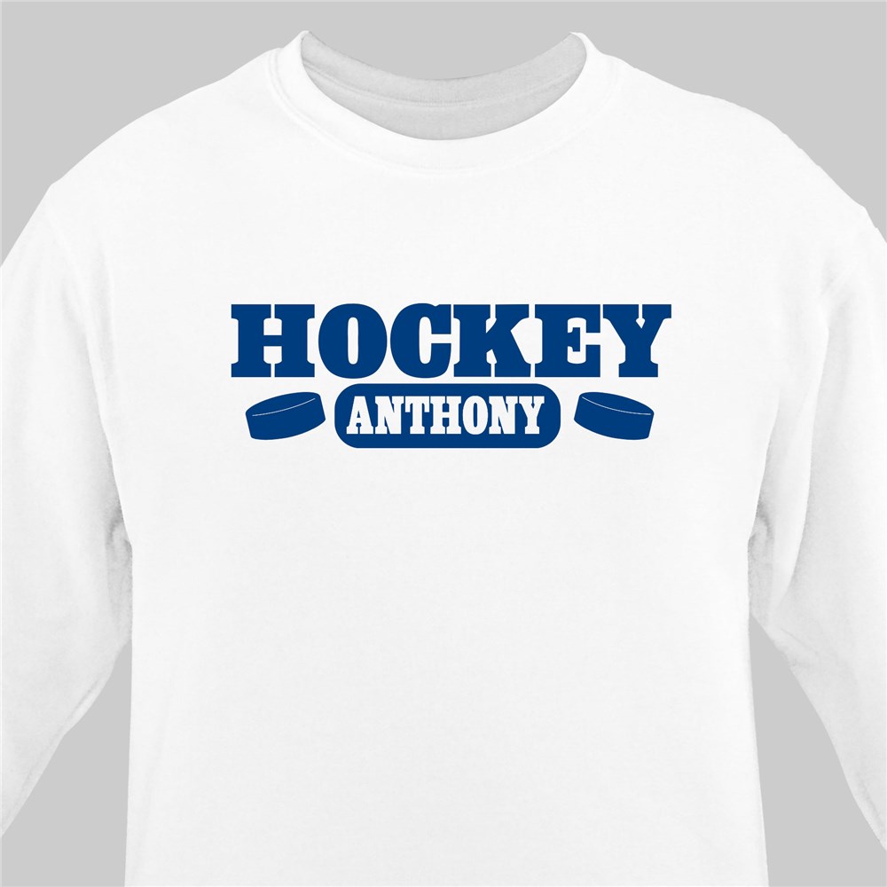 Personalized Hockey Youth Sweatshirt 