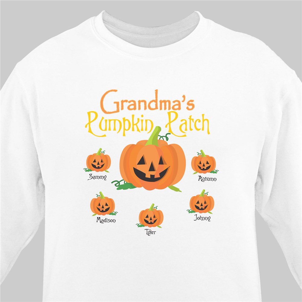 Pumpkin Patch Personalized Sweatshirt | Personalized Sweatshirts