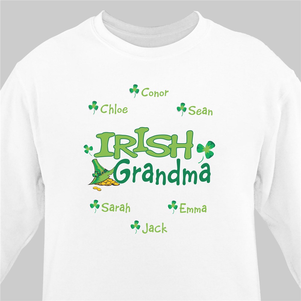 Customizable Sweatshirts | Irish Grandma Gifts