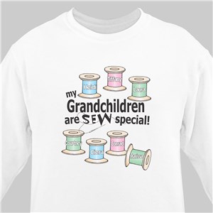 Sew Nice Personalized Quilters Sweatshirt | Personalized Grandma Shirts