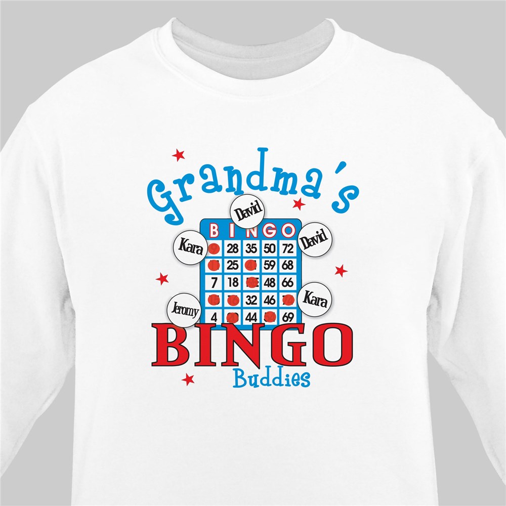 Bingo Personalized Sweatshirt | Personalized Sweatshirts