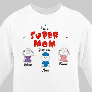 Super Grandma Sweatshirt | Personalized Sweatshirts