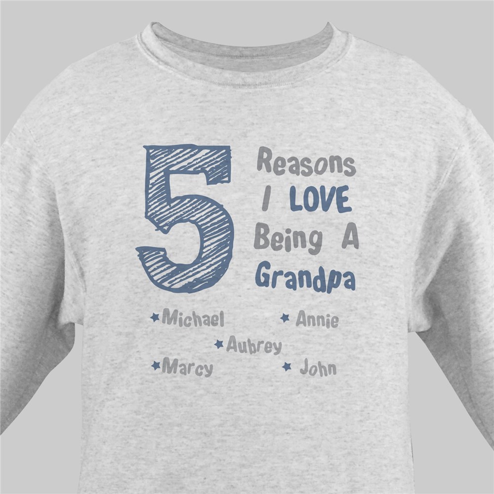 Personalized I Love My Children Sweatshirt | Dad Shirts