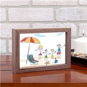 Personalized Kid's Art Table Top Sign