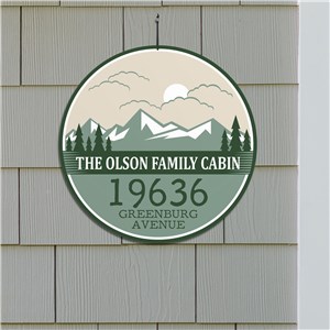 Personalized Family Cabin Sign | Camping Signs