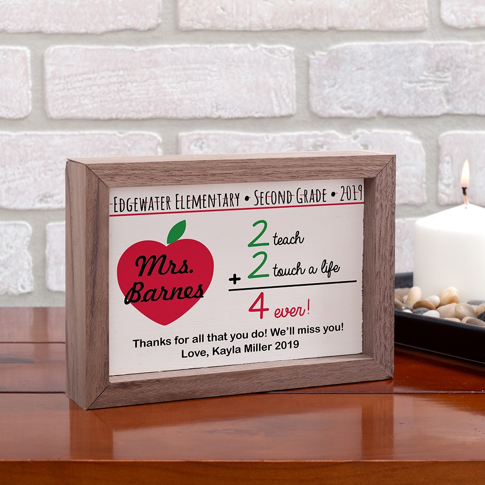 Personalized Teacher Gifts | Personalized Teacher Signs