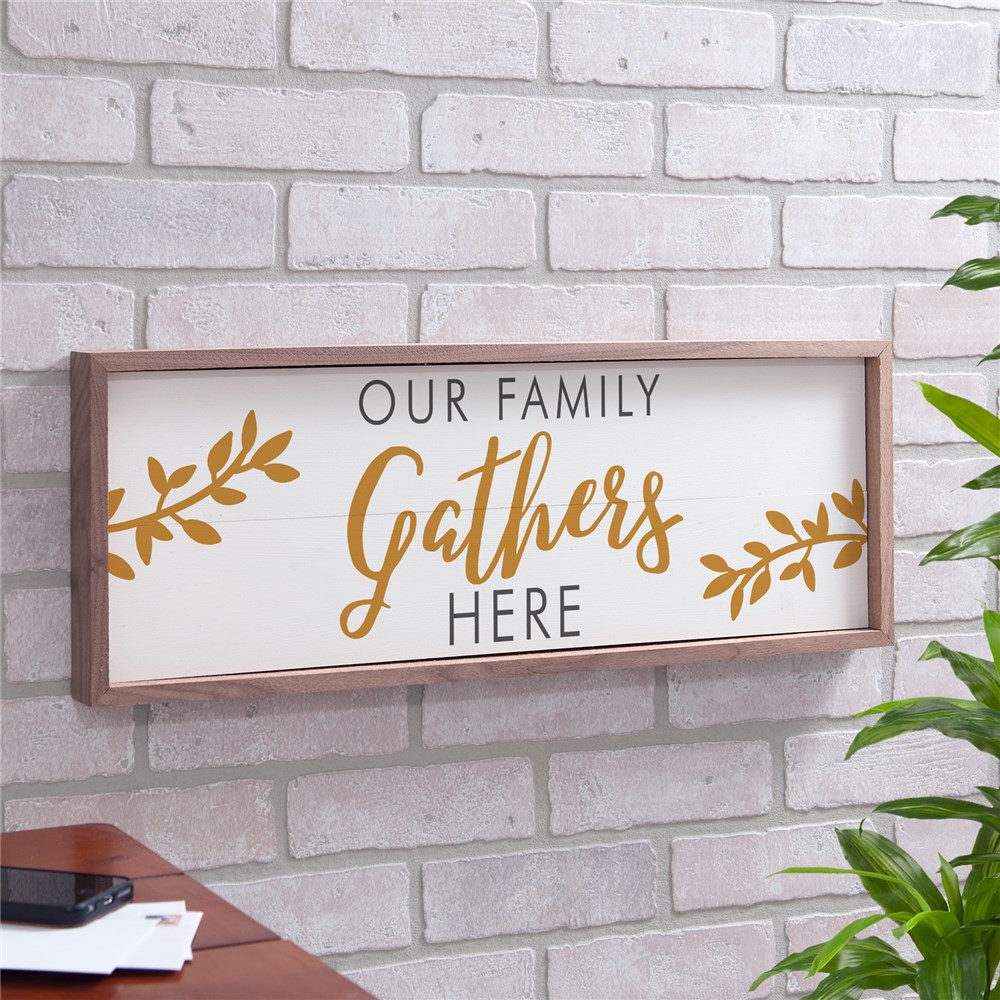 Personalized Wall Art | Gather Wall Signs