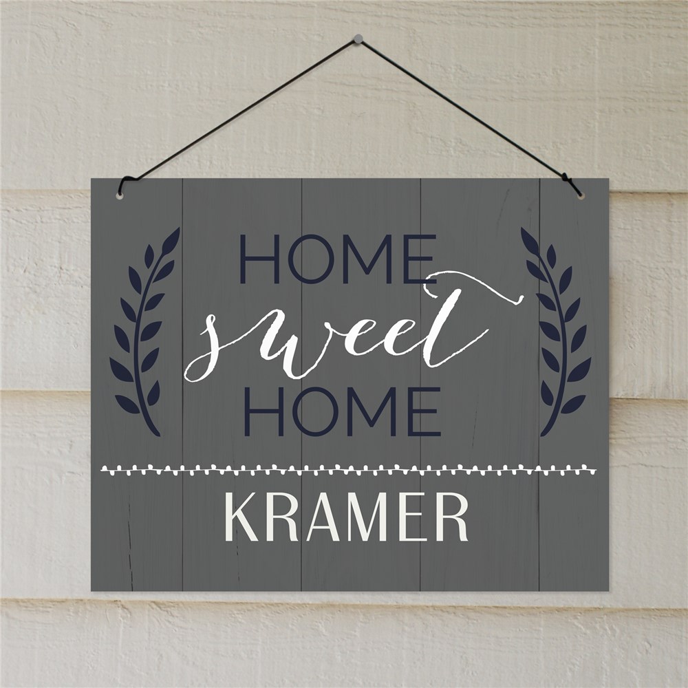 Home Sweet Home Personalized Address Sign | Personalized Signs