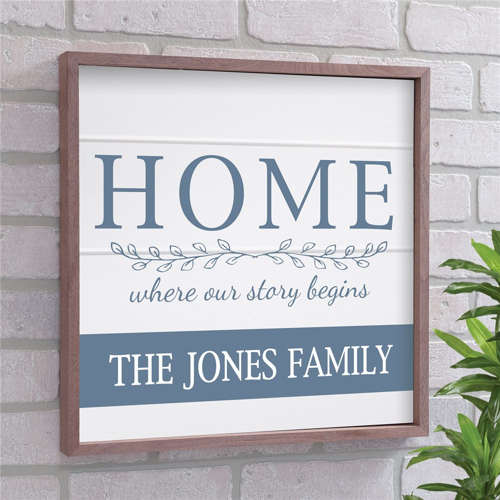 Where Our Story Begins Wall Decor | Wood Pallet Home Decor