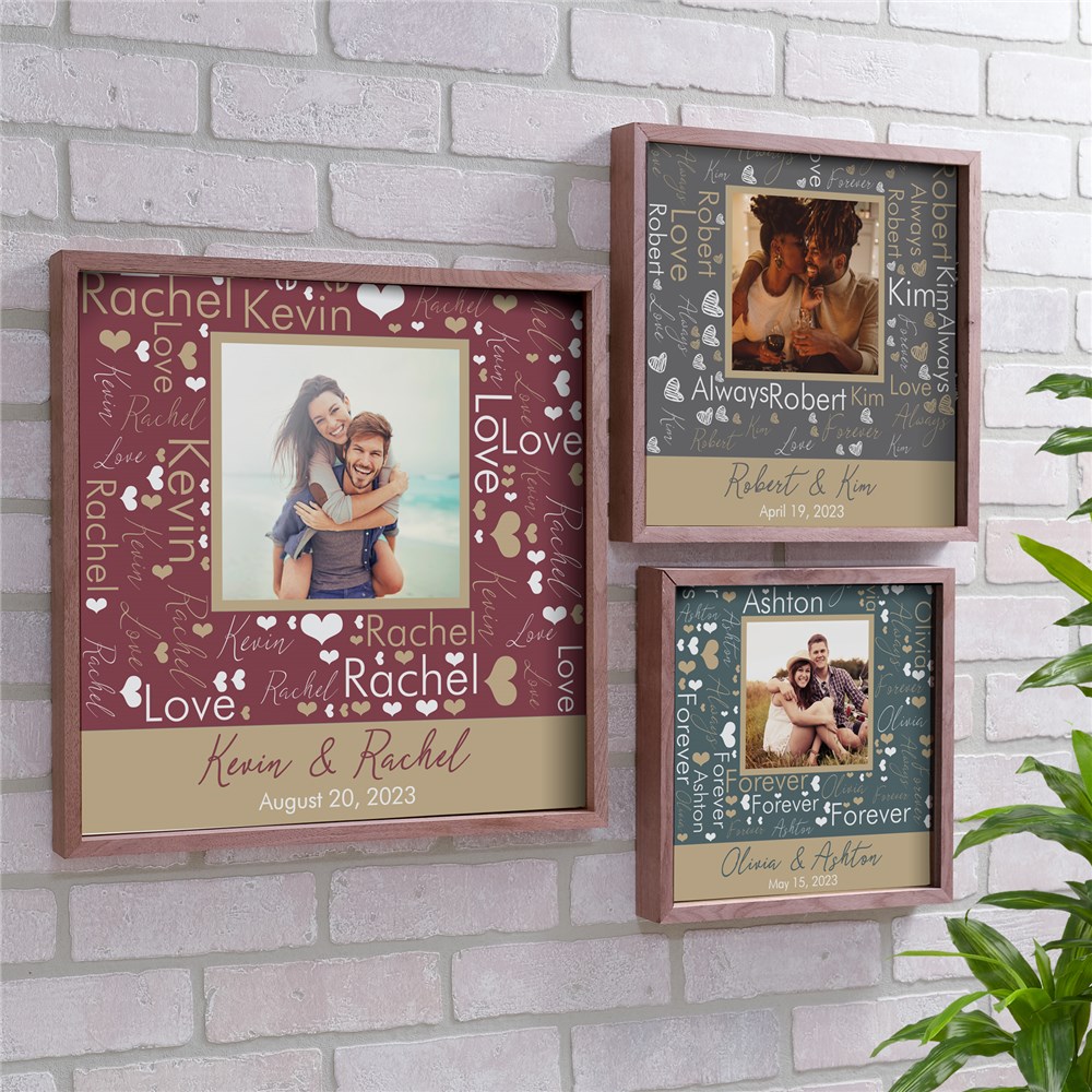 Framed Photo Art | Personalized Valentine's Gifts