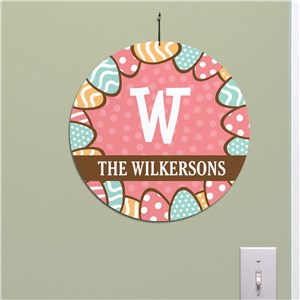 Easter Home Decor Sign | Personalized Easter Decor