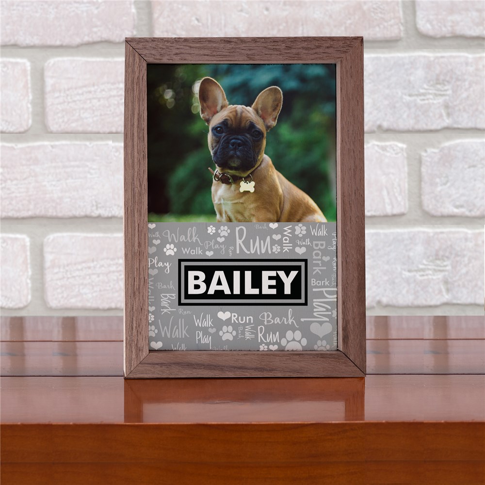 Personalized Pet Photo Sign | Word Art Pet Photo Gift