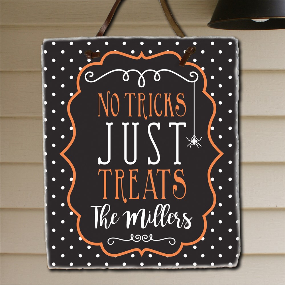 Personalized Family Trick or Treat Slate GiftsForYouNow
