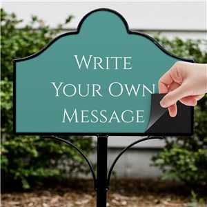 Personalized Write Your Own Magnetic Sign Set | Personalized Yard Signs